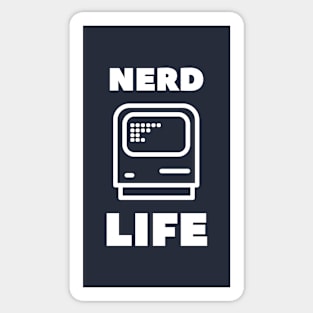 Funny Nerd Life T-Shirt Sticker